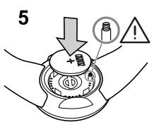 SUUNTO M5 - Remplacement de la pile - 5