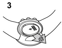 SUUNTO M5 - Remplacement de la pile - 3