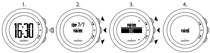 SUUNTO M5 - Liaison d'une ceinture FC/d'un pod - 1