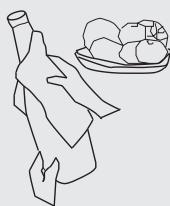 HAIER AFD631CB - Hinweise zum Lagern von Lebensmitteln im Kuhlbereich - 2