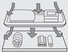 HAIER AFD631CB - Maatregelen bij opslag in het koelvak - 5
