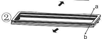 HAIER AFD631CB - ■Utilisation de l'étagère escamtable - 2