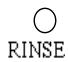 HAIER ESD100 - "Rinse " Indicator Light: - 1