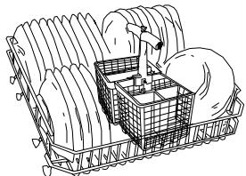 HAIER ESD100 - Loading the Lower & Upper Rack: - 2