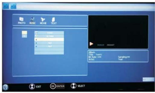 HAIER LTF42R3A - Muziek afspelen - 1