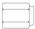 HAIER 1U24GS1ERA - Flare Nut - 1