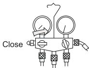 HAIER 1U24GS1ERA - Piping vacuum method: to use vacuum pump (e.g.1U18FS1ERA) - 5
