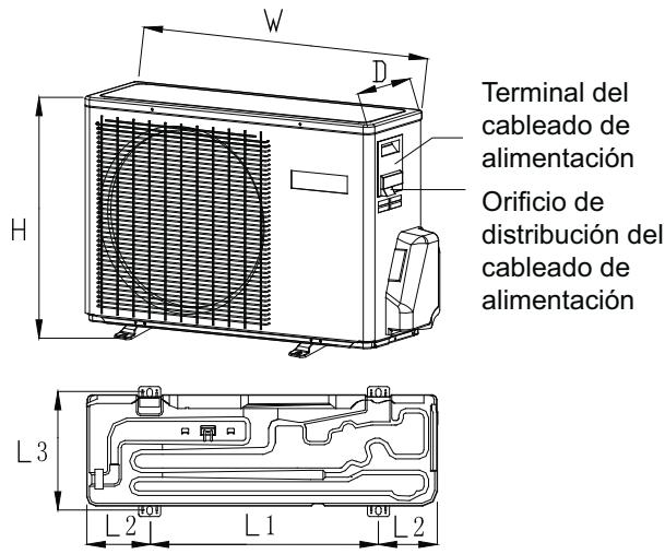 HAIER 1U24GS1ERA - Instalación de launidad exterior - 1