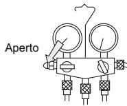 HAIER 1U24GS1ERA - Metodo di svuotamento delle tubature: per usare una pompa del vuoto (p.e.1U18FS1ERA) - 2