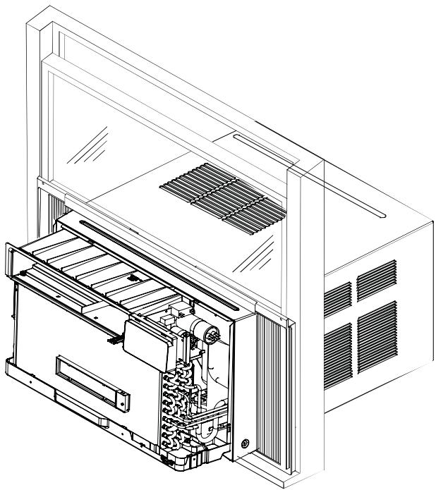 HAIER ESA415K - Return chassis to the outer case - 1