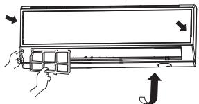HAIER HSU-24HEM03-R2 - Fixer le filtré à air standard (Installation nécessaire) - 1