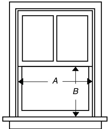 HAIER HWR05XCK-L - Instalación en la ventana - 1