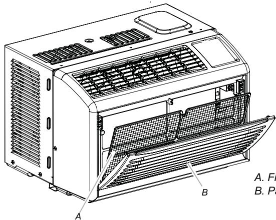 HAIER HWR05XCK-L - Limpieza del panel frontal - 1