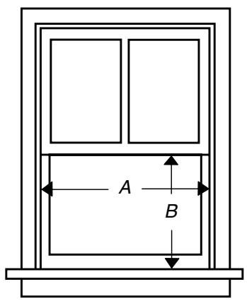 HAIER HWR05XCK-L - Window Installation - 1