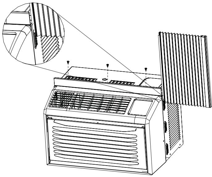 HAIER HWR05XCK-L - Install Side Curtains - 2