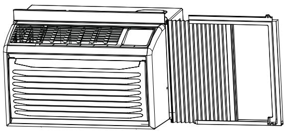 HAIER HWR05XCK-L - Installation des rideaux latéraux - 3