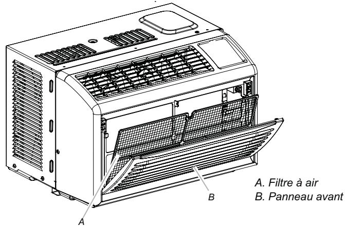 HAIER HWR05XCK-L - Nettoyage du filtré à air - 1