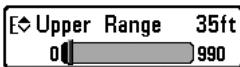 HUMMINBIRD MATRIX 12 - Réglage de la sensibilité : - 1
