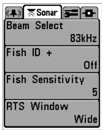 HUMMINBIRD MATRIX 27 - Le système de menus - 3