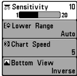 HUMMINBIRD MATRIX 77C - Le système de menus - 1