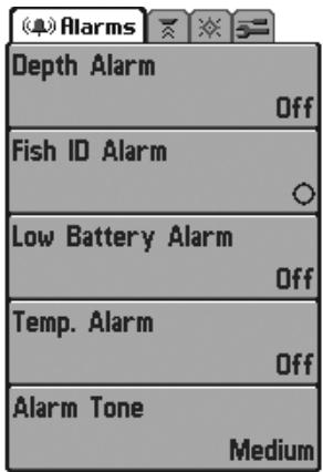 HUMMINBIRD MATRIX 77C - Réglagedutyped'eau: - 1