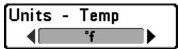 HUMMINBIRD 323 - Procedure de réglage des unités de profondeur : - 1