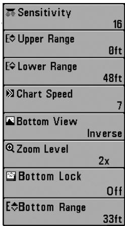 HUMMINBIRD 323 - Etat du système - 2
