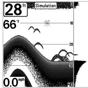 HUMMINBIRD 323 - Mode Simulateur - 1