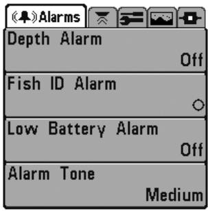 HUMMINBIRD 777C - Le système de menus - 2