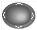 HUMMINBIRD 777C - Touche MENU - 1