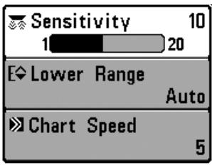 HUMMINBIRD 777C - Le système de menus - 1