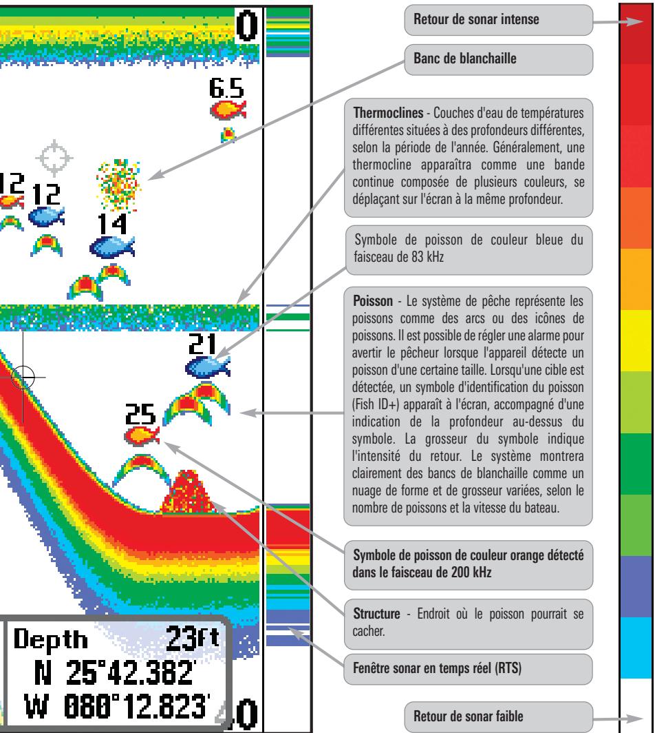 HUMMINBIRD 777C2 - Représentations à l'écran - 1
