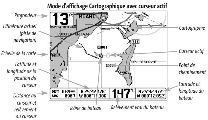HUMMINBIRD MATRIX 97 - Affichage cartographique [Chart View] - 1