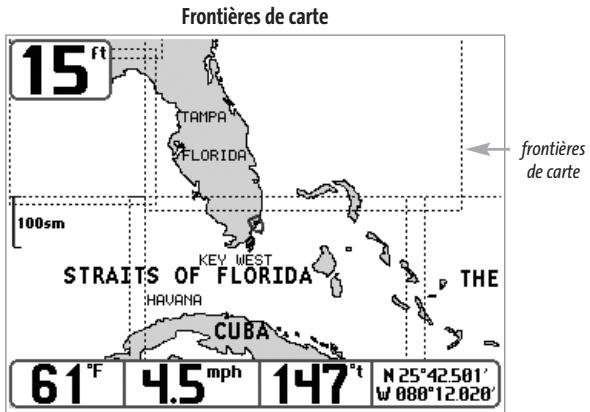 HUMMINBIRD MATRIX 97 - Frontières de carte [Map Borders] - 1