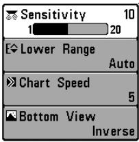 HUMMINBIRD MATRIX 97 - Le système de menus - 1