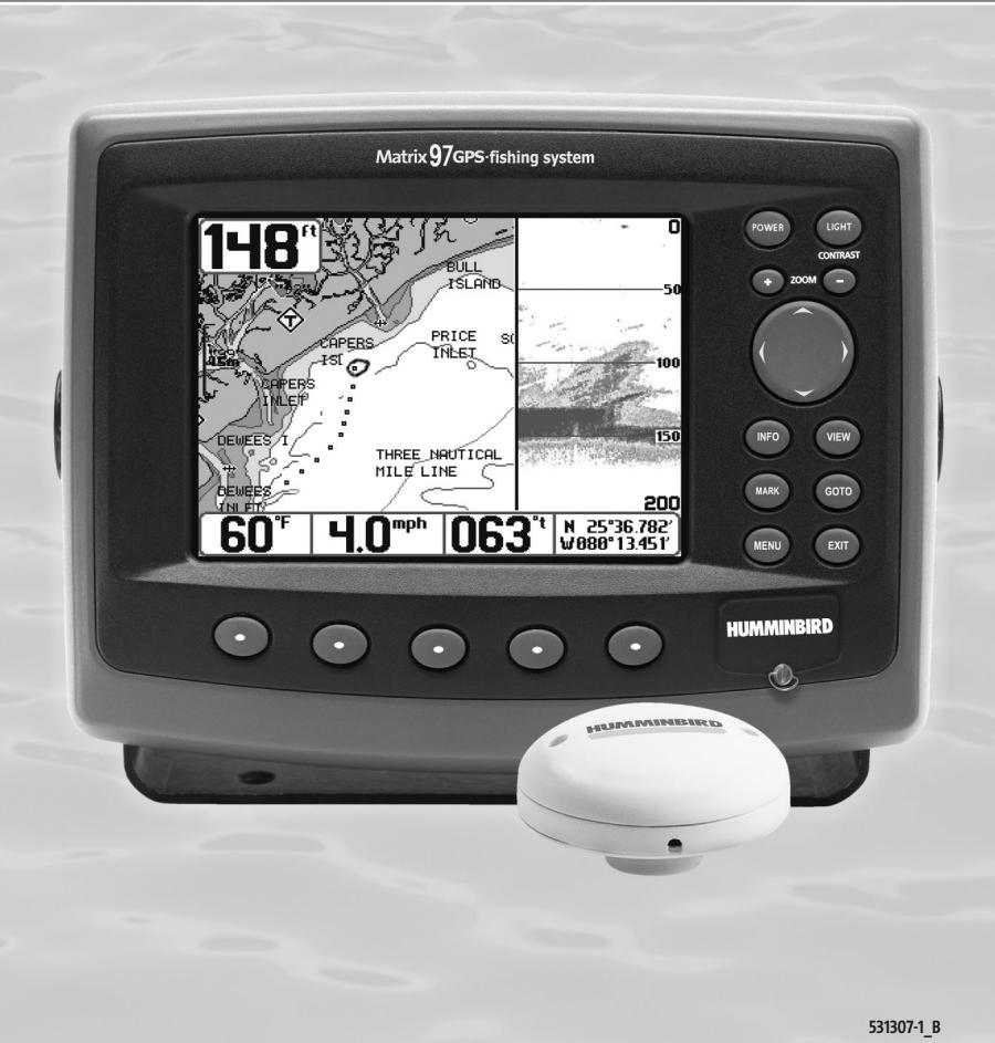 HUMMINBIRD MATRIX 97 - Manuel de l'utilisateur - 1