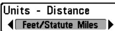 HUMMINBIRD MATRIX 97 - Unités - Température [Units - Temp] (modèles internationaux seulement) - 1