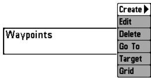 HUMMINBIRD MATRIX 97 - Le sous-menu Itinéaires contient les options de menu suivantes : - 2