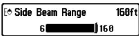 HUMMINBIRD 727 - Procedure de réglage de l'Échelle inférieure : - 1