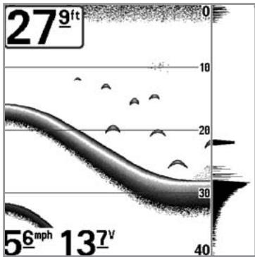 HUMMINBIRD 727 - Sélection relevés - 3