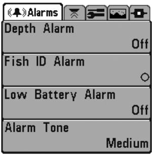 HUMMINBIRD 727 - Le système de menus - 2