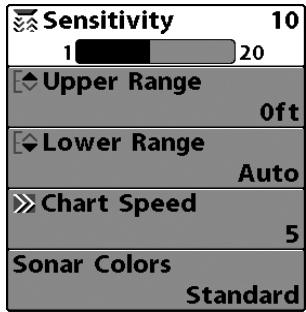 HUMMINBIRD 931C - LE SYSTEME DE MENU - 1