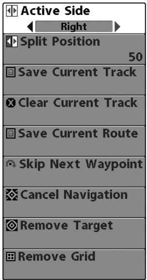 HUMMINBIRD 931C - Modification des couleurs du sonar : - 1