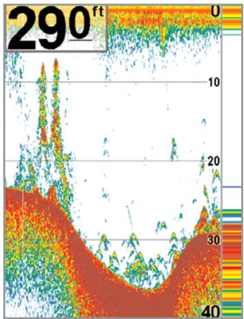 HUMMINBIRD GPS 757C - Sélection relevés - 1