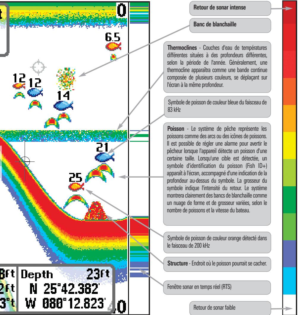 HUMMINBIRD GPS 757C - Representations à l'écran - 2