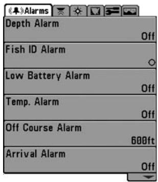 HUMMINBIRD GPS 757C - Le système de menus - 2
