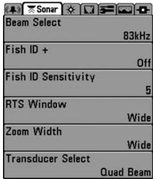HUMMINBIRD GPS 757C - Le système de menus - 3