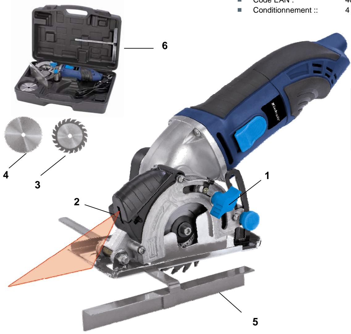 EINHELL BT-CS 860 L - Informations logistiques : - 2