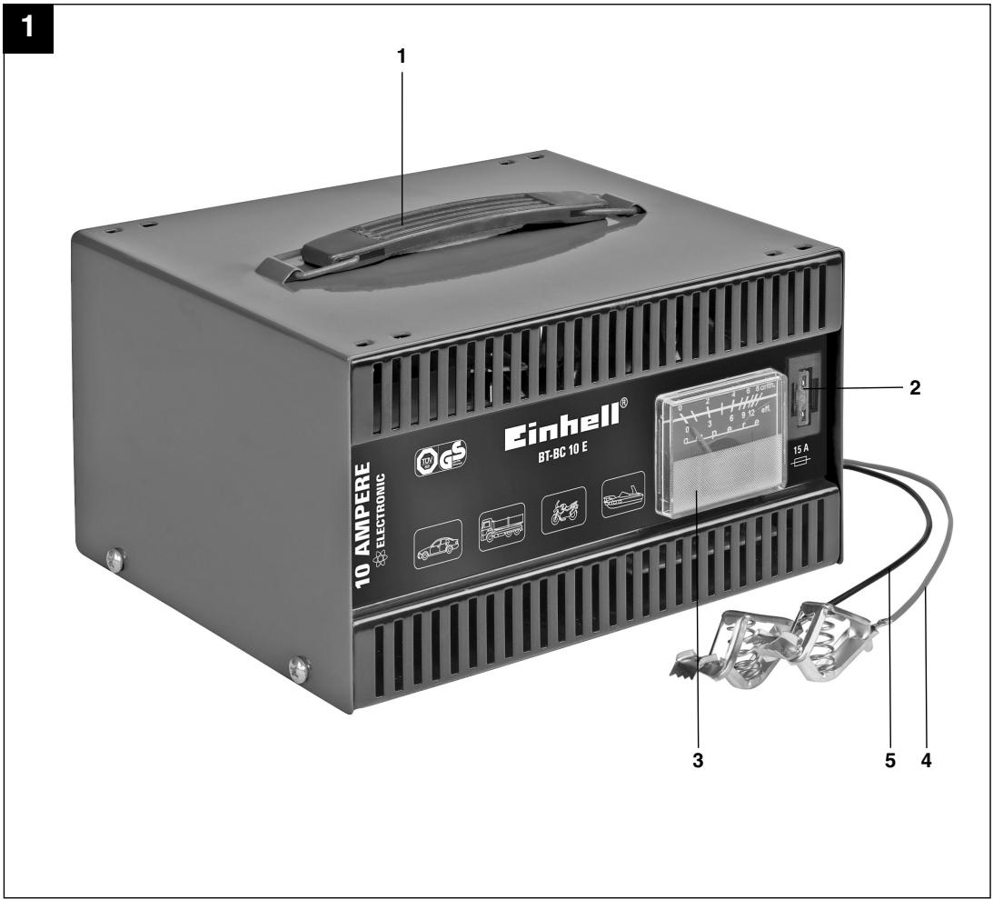 EINHELL BT-BC 10 E - 1