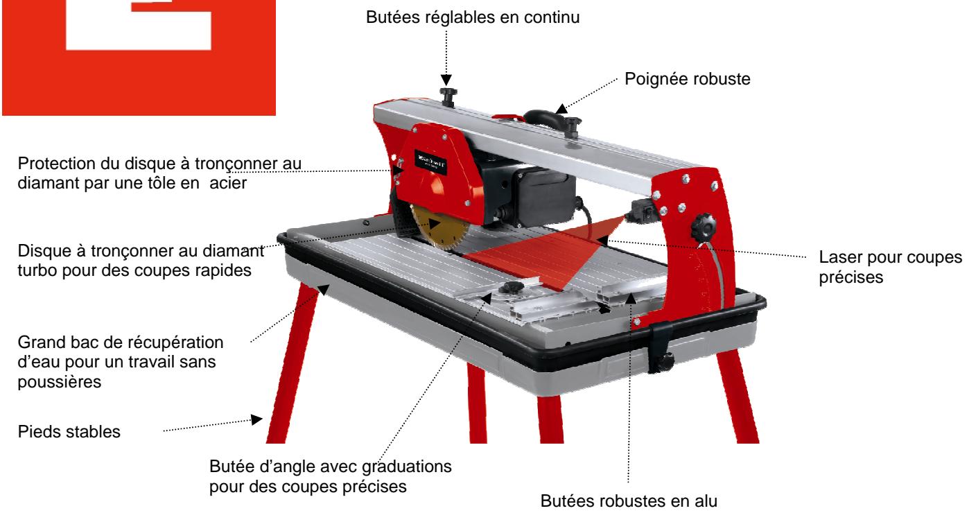 EINHELL RT-TC 560 U - Caractéristiques - 2